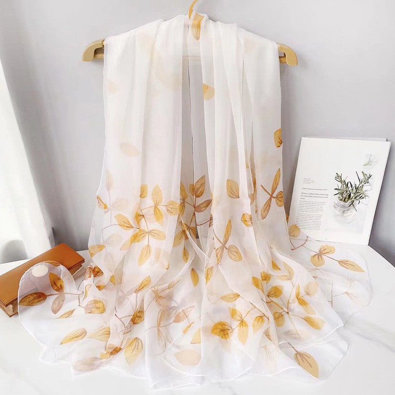 RoseMist Printed Scarf