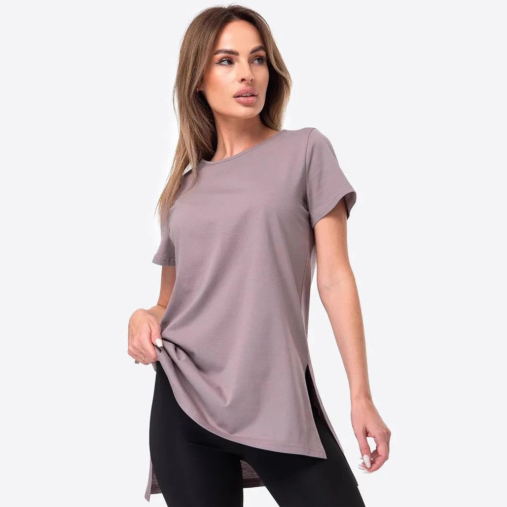 UrbanEase Slit Knit Tee